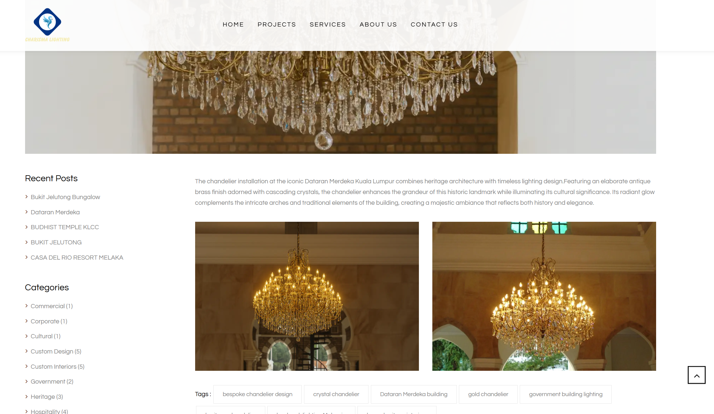Admin and structure screenshot